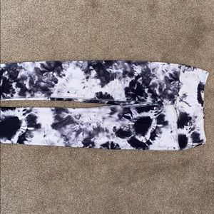 Crop tie dye leggings